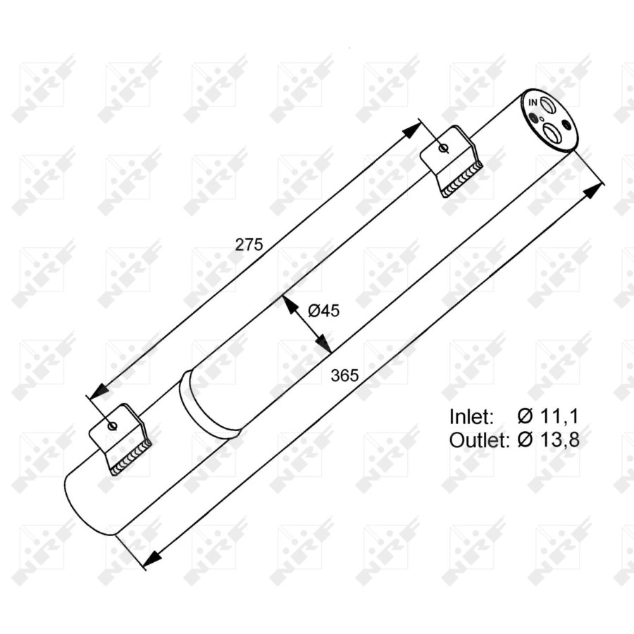 Filtro disidratatore NRF 33282
