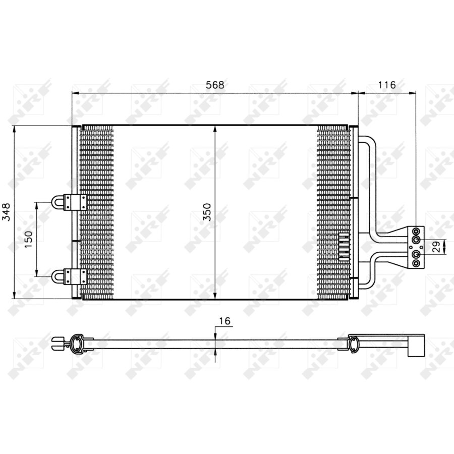 Condensatore NRF 35149 EASY FIT