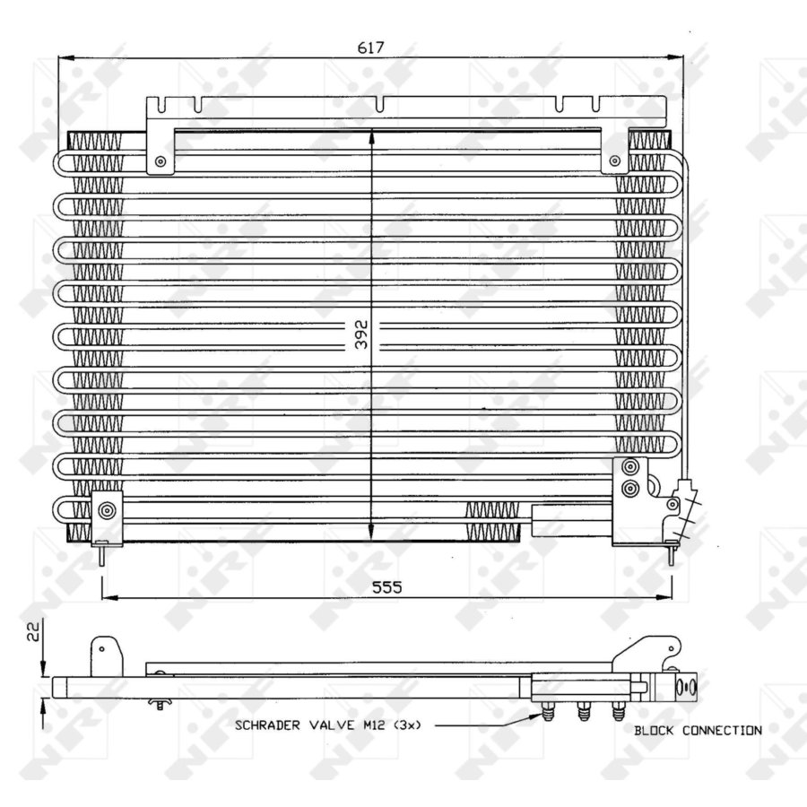 Condensatore NRF 35191