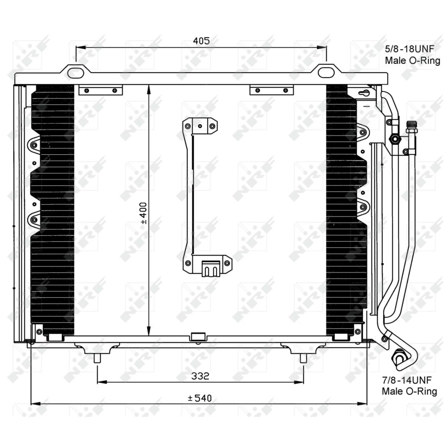 Condensatore NRF 35215 EASY FIT