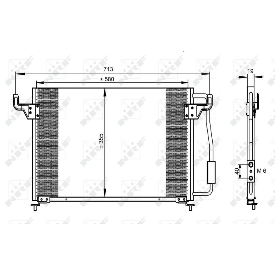 Condensatore NRF 35261 EASY FIT