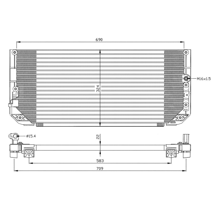 Condensatore NRF 35282