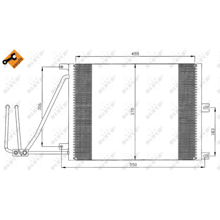 Condensatore NRF 35292 EASY FIT