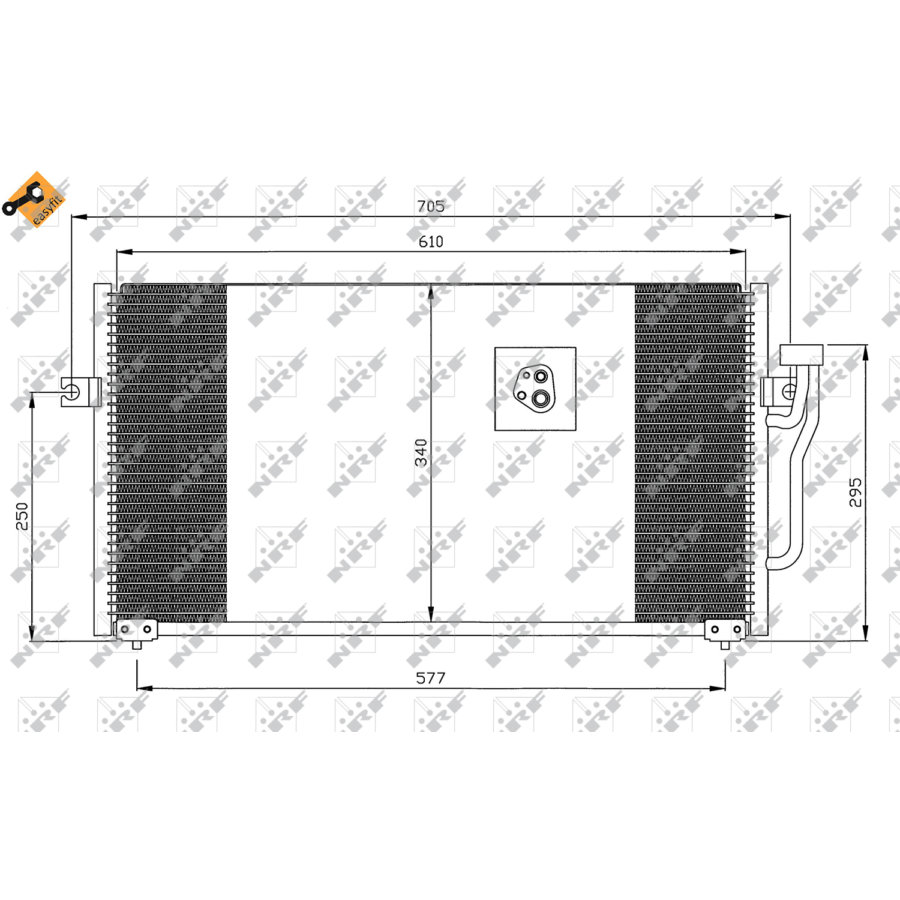 Condensatore NRF 35293 EASY FIT