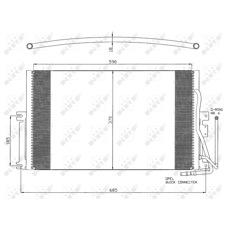Condensatore NRF 35342