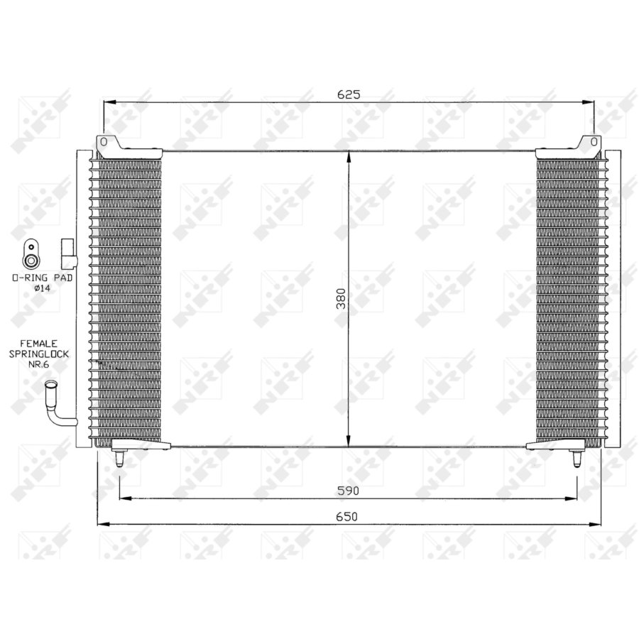 Condensatore NRF 35378
