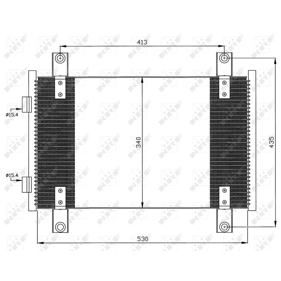 Condensatore NRF 35501 EASY FIT