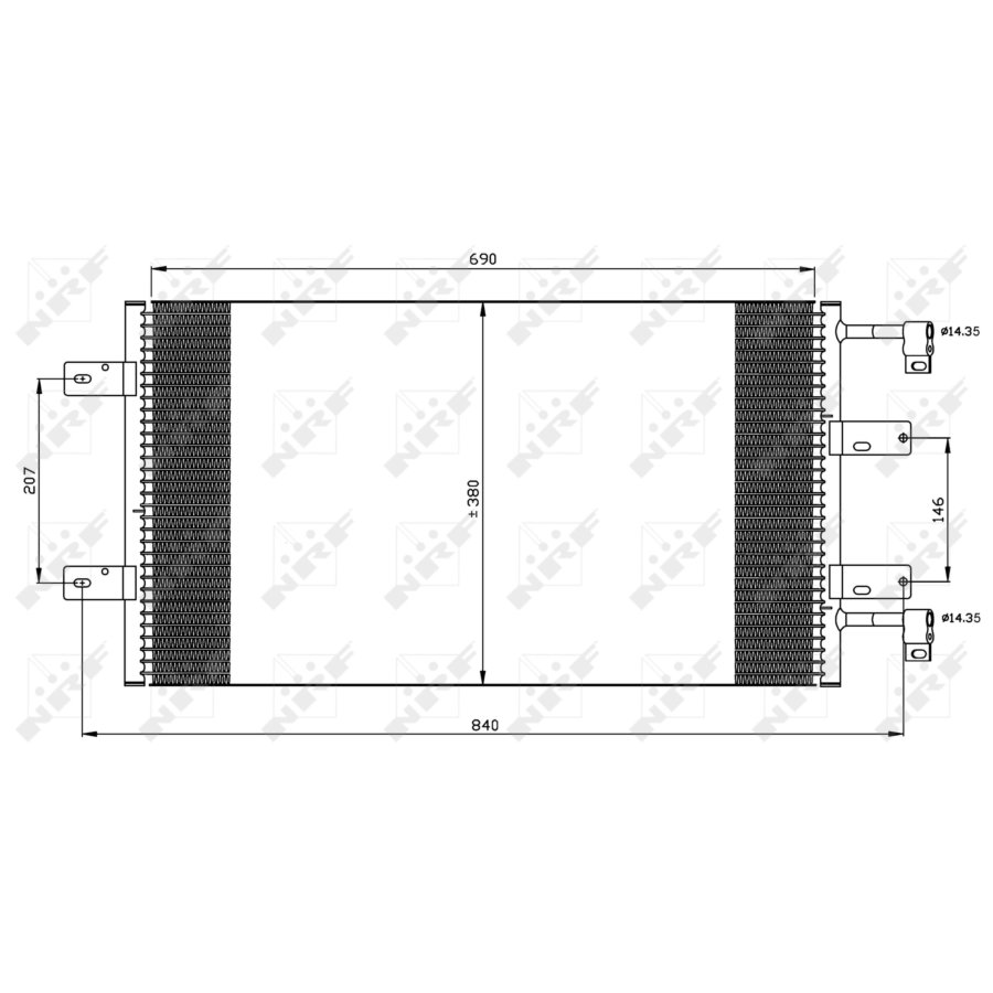 Condensatore NRF 35505