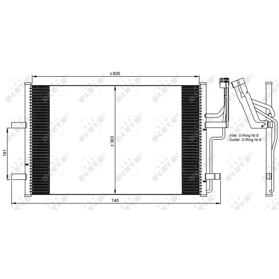 Condensatore NRF 35507