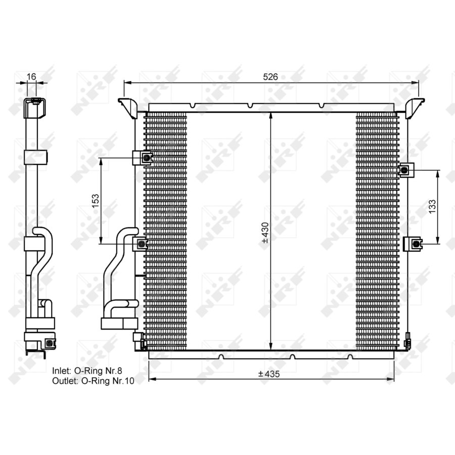 Condensatore NRF 35586