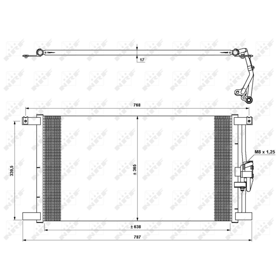 Condensatore NRF 35640 EASY FIT
