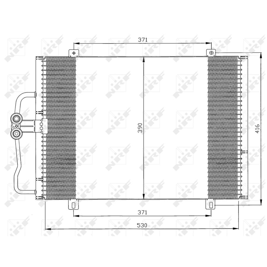 Condensatore NRF 35833 EASY FIT