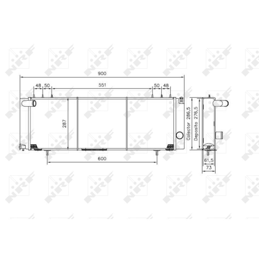 Radiatore NRF 50231