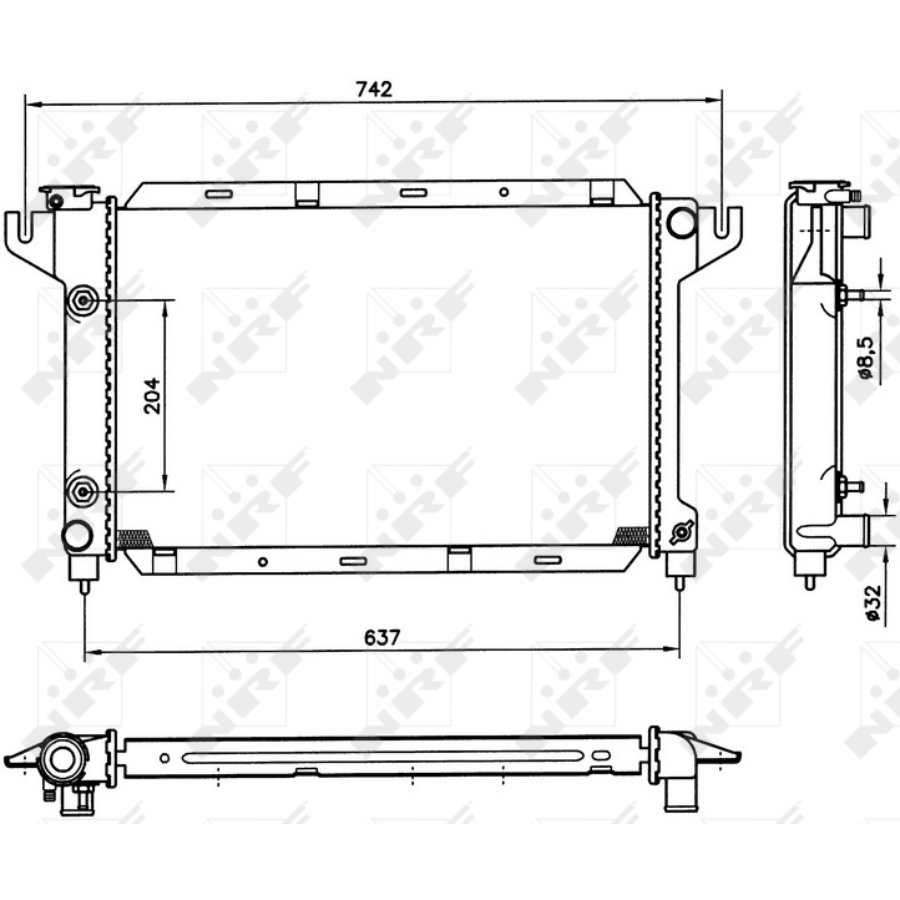 Radiatore NRF 50314