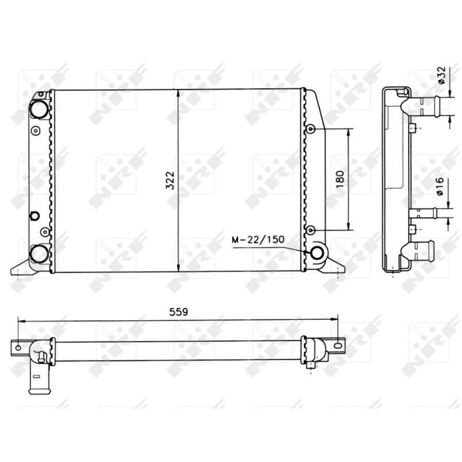 Radiatore NRF 50514