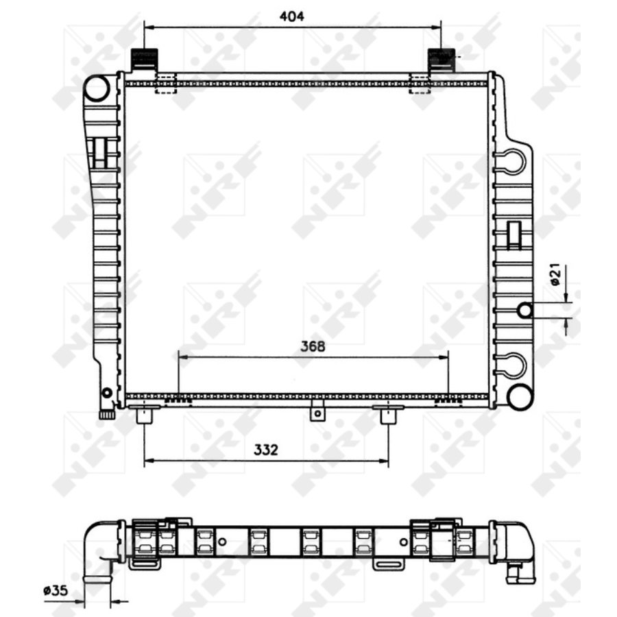 Radiatore NRF 50533