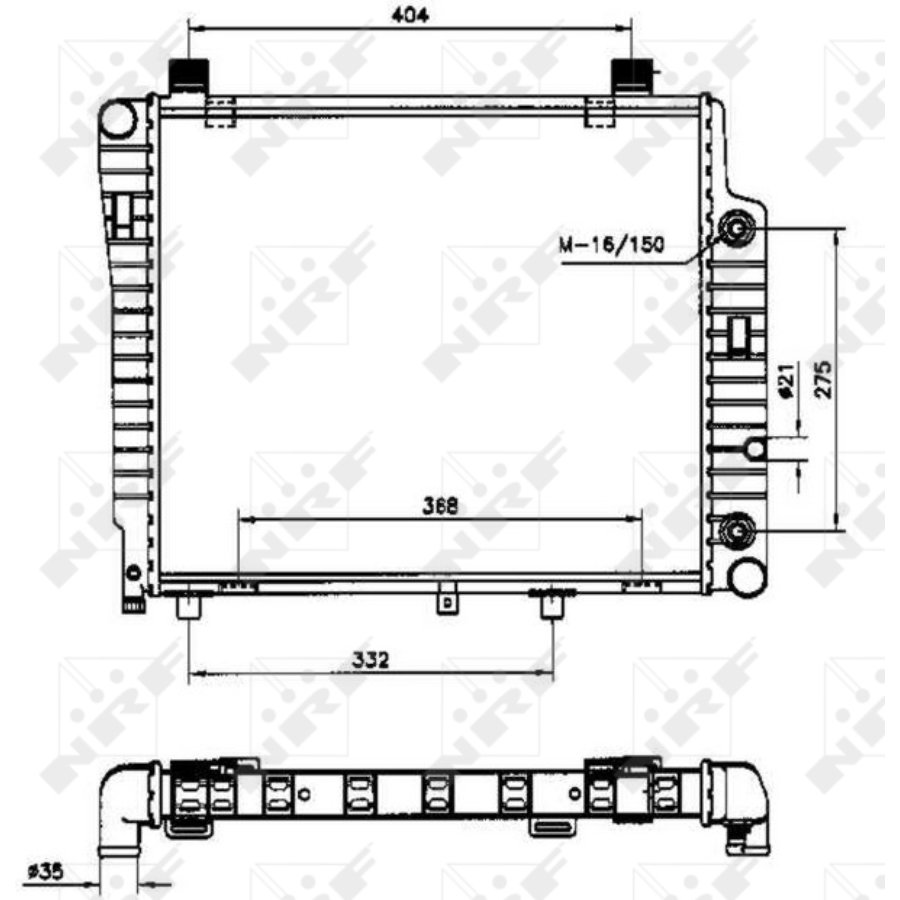 Radiatore NRF 50534