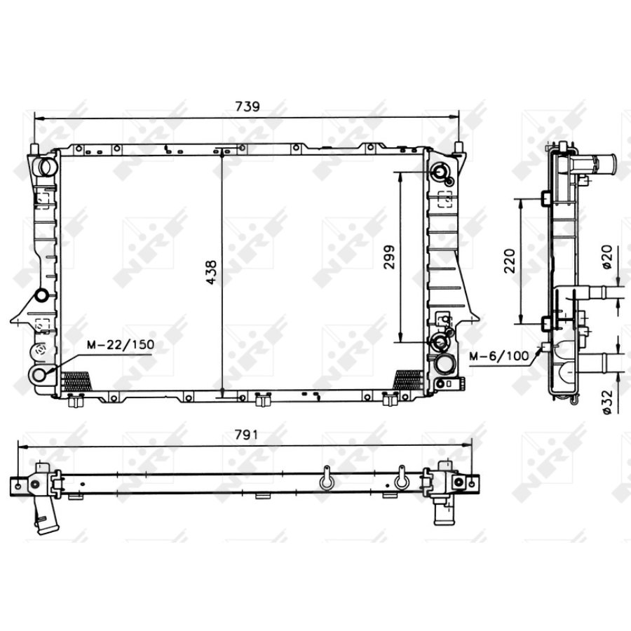 Radiatore NRF 51319
