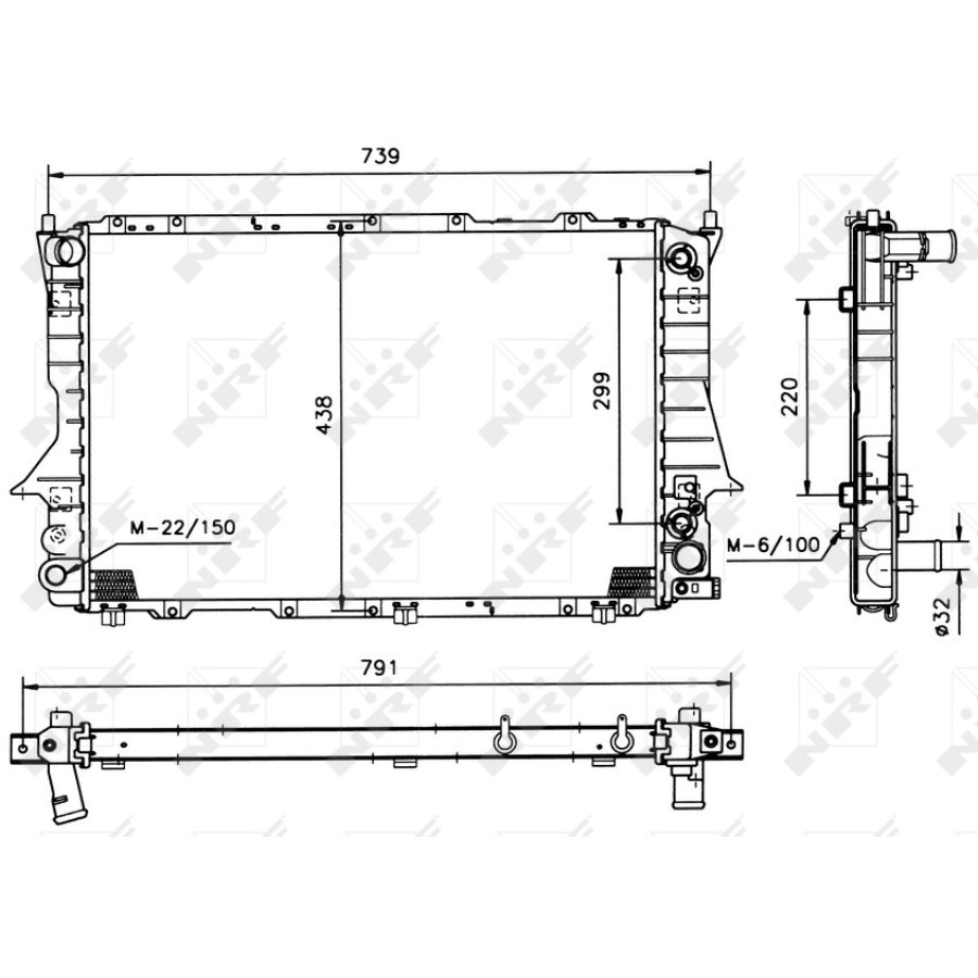 Radiatore NRF 51321