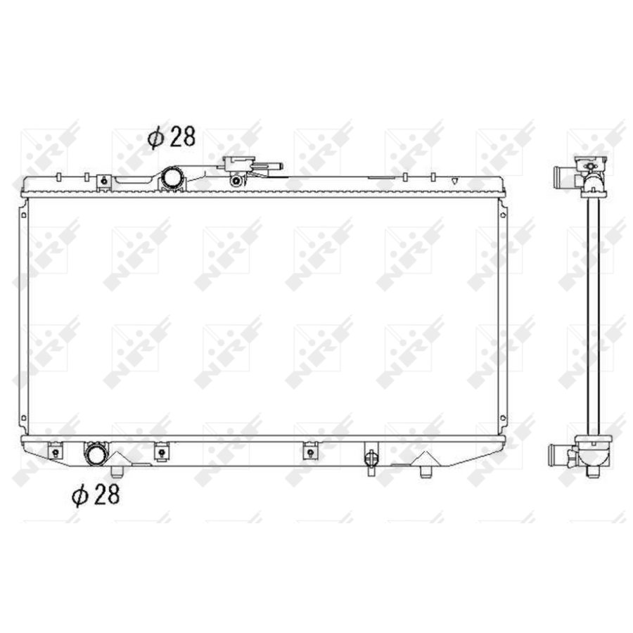 Radiatore NRF 53269