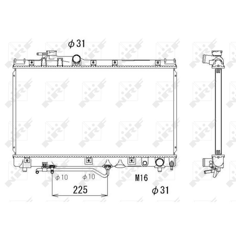 Radiatore NRF 53272