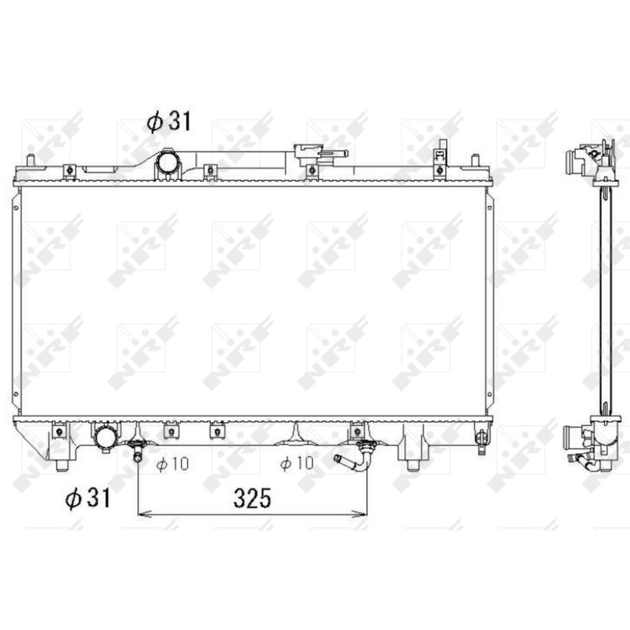 Radiatore NRF 53278