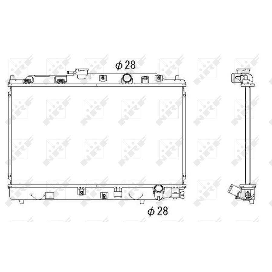 Radiatore NRF 53286
