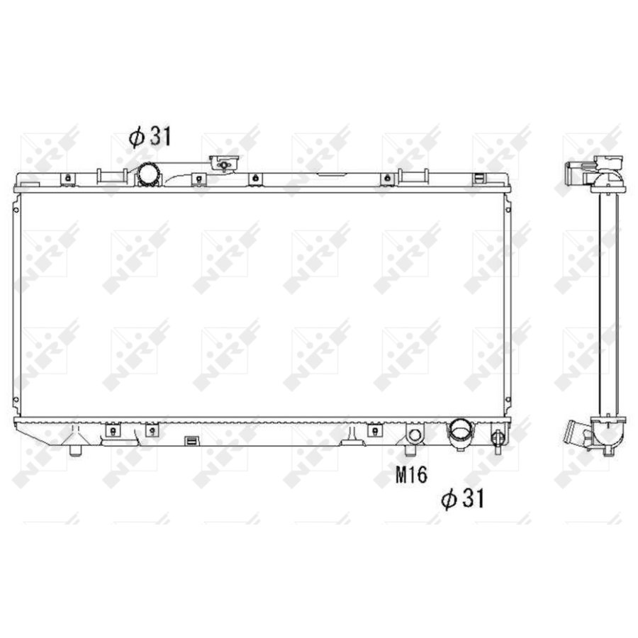 Radiatore NRF 53308