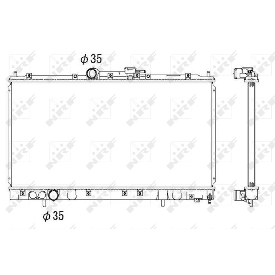 Radiatore NRF 53312