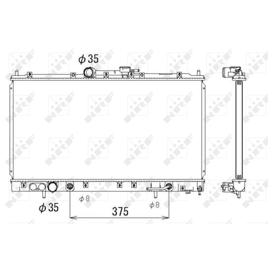 Radiatore NRF 53313