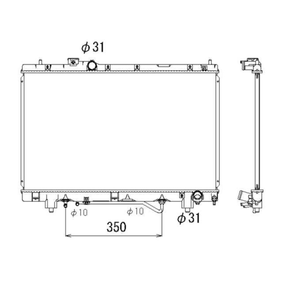 Radiatore NRF 53318