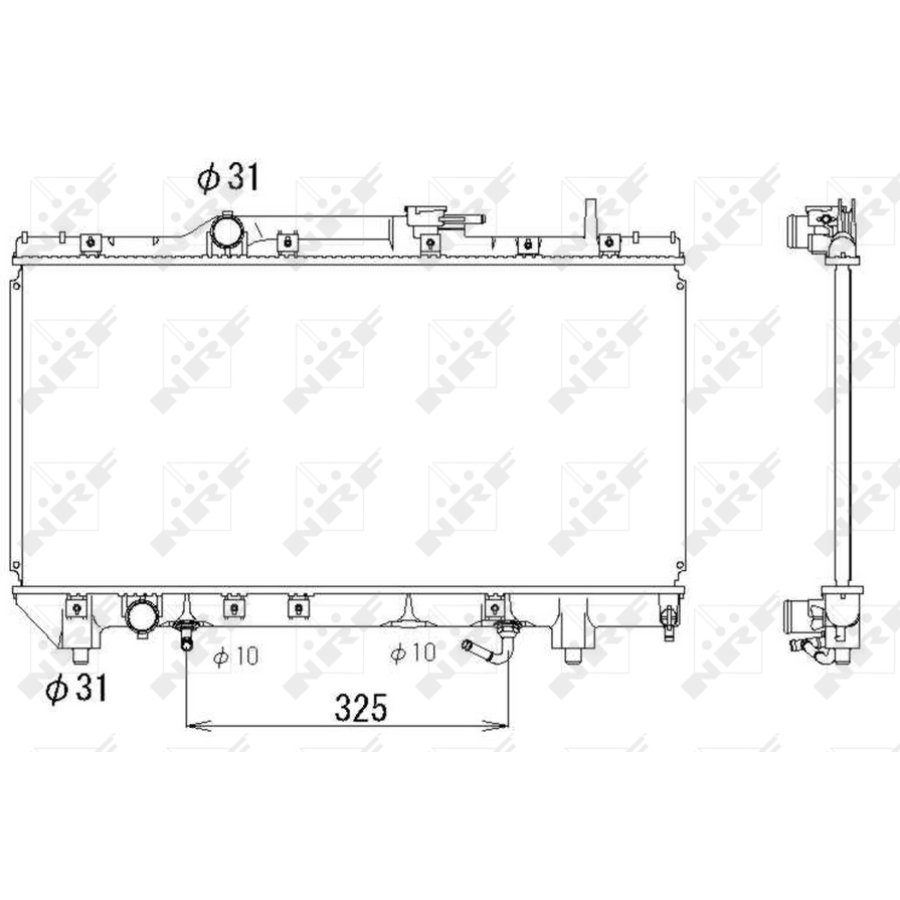 Radiatore NRF 53336