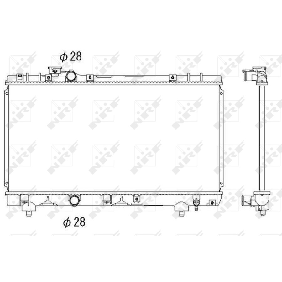 Radiatore NRF 53338