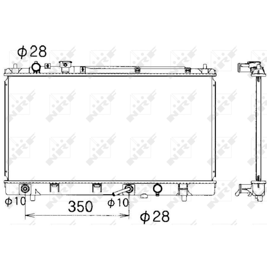 Radiatore NRF 53340
