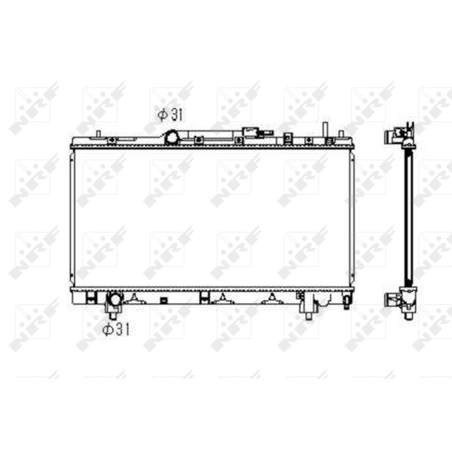 Radiatore NRF 53347