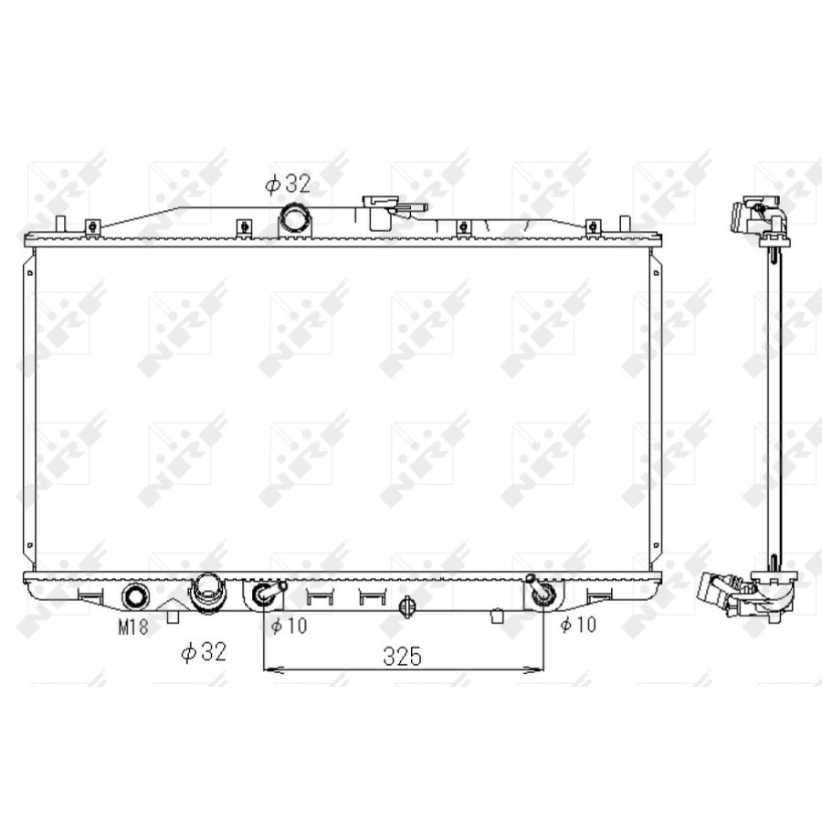 Radiatore NRF 53391