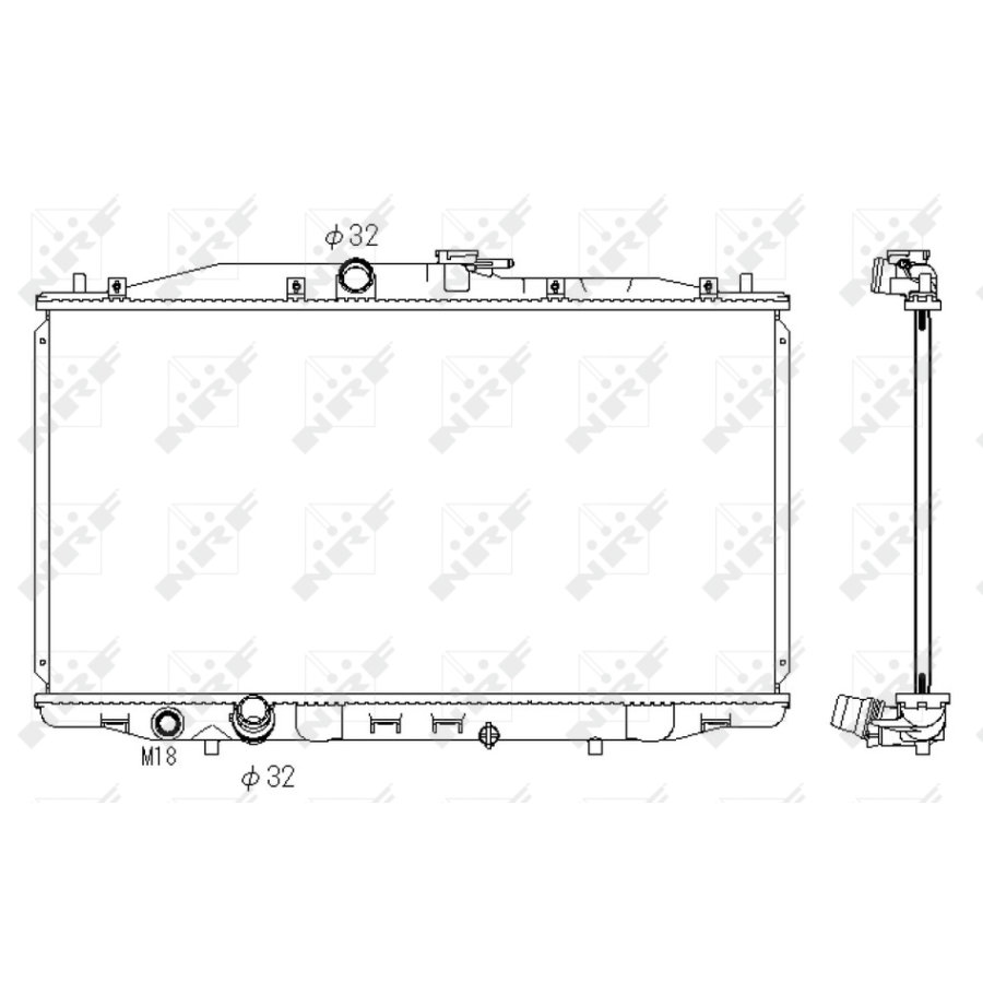 Radiatore NRF 53392