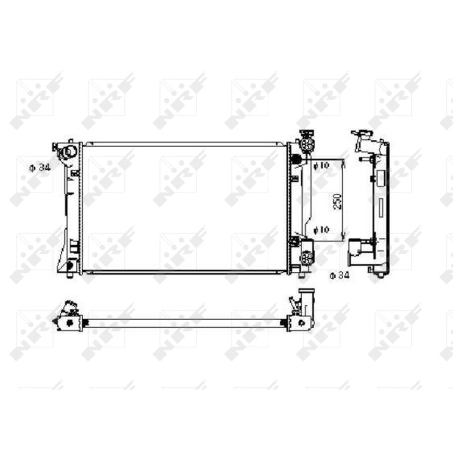 Radiatore NRF 53395