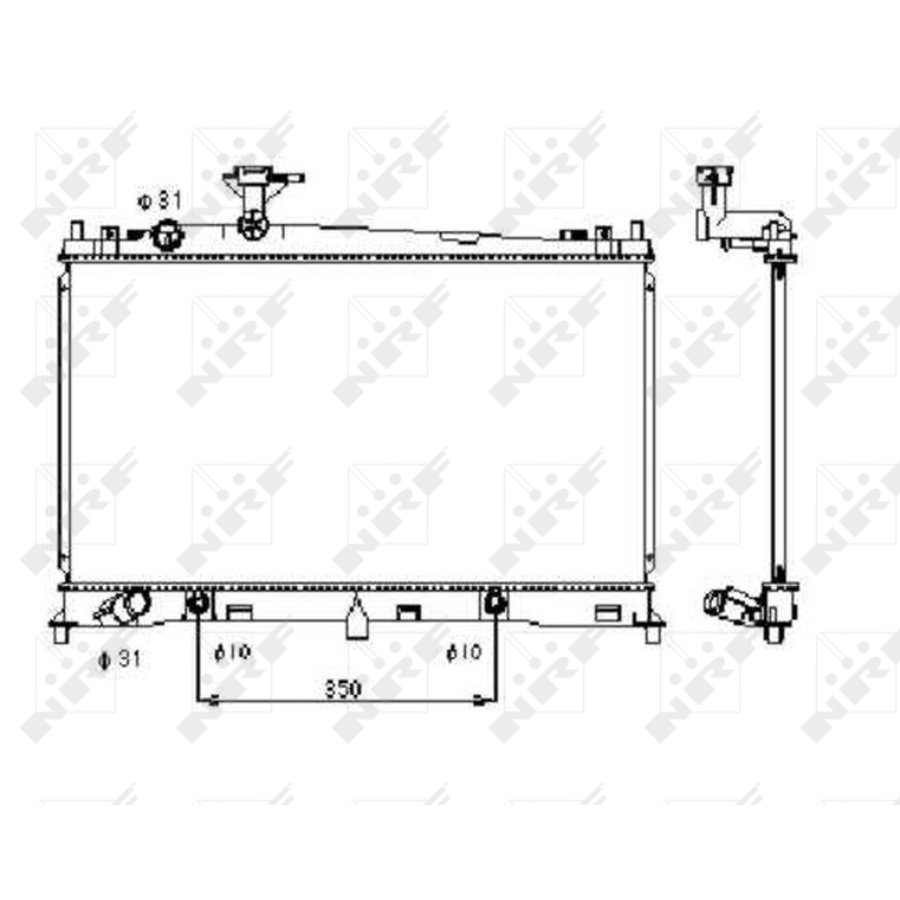 Radiatore NRF 53410