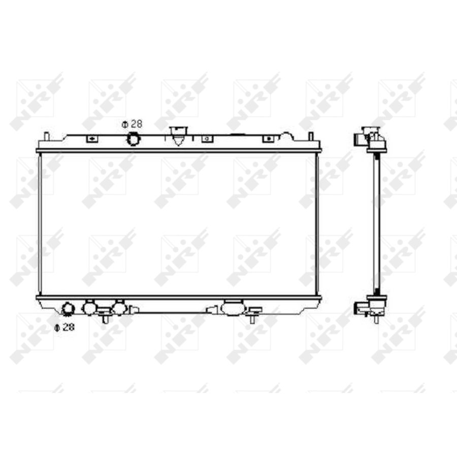 Radiatore NRF 53427