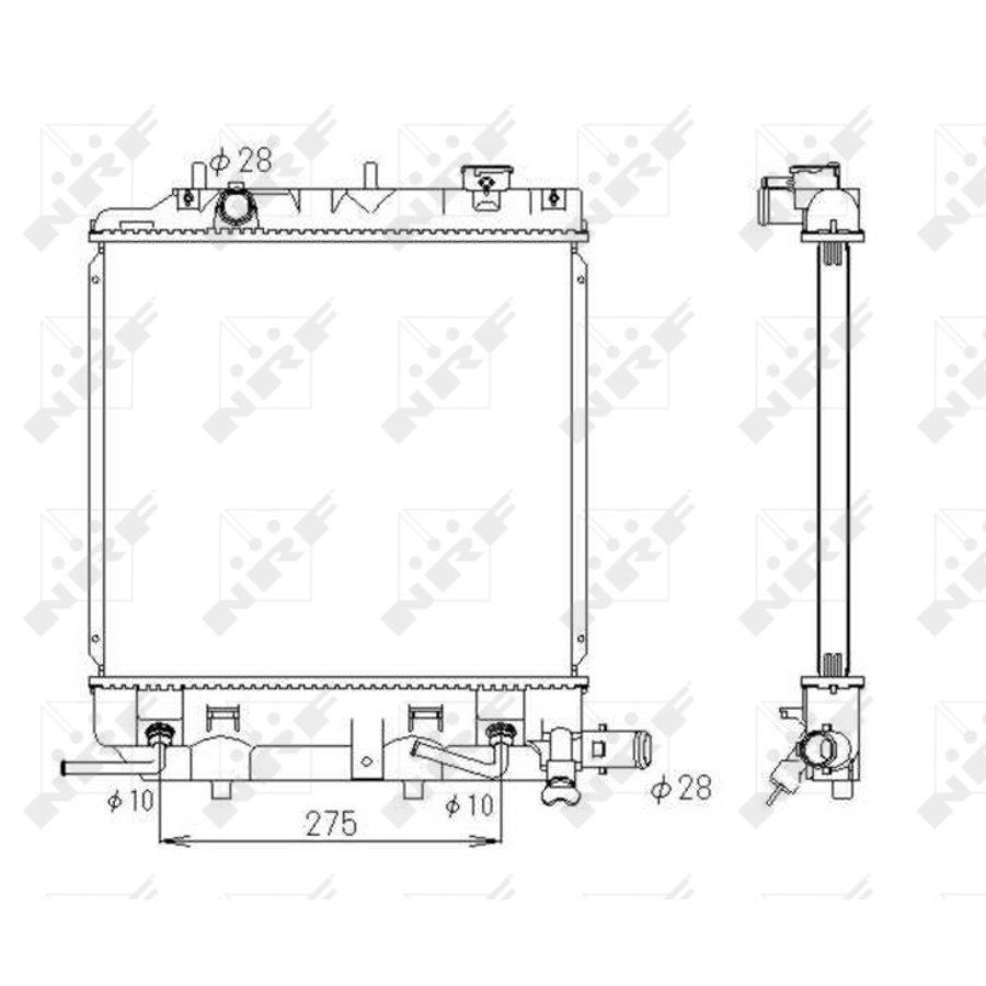 Radiatore NRF 53434