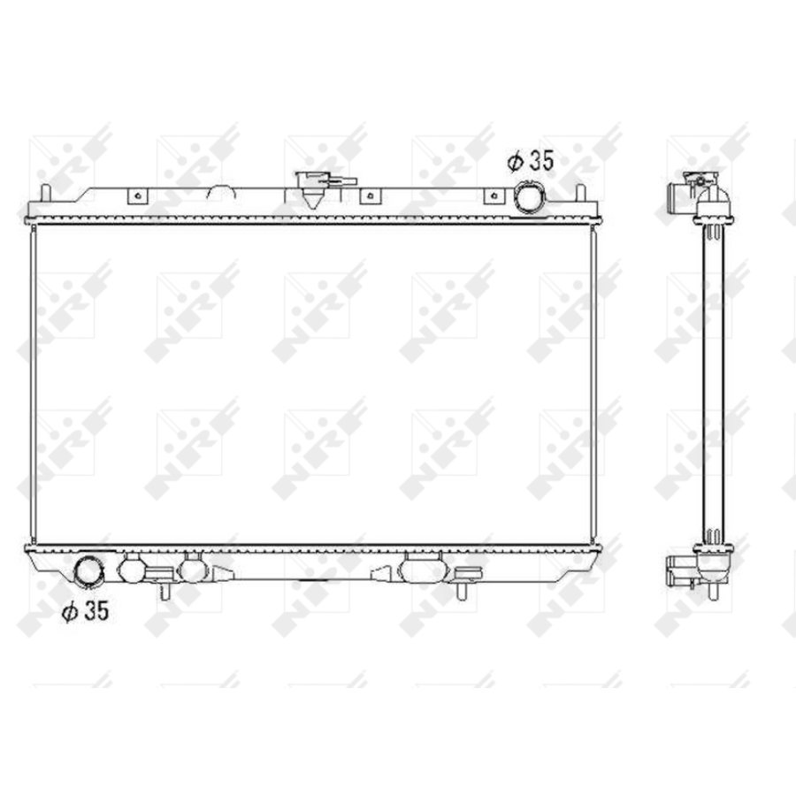 Radiatore NRF 53438