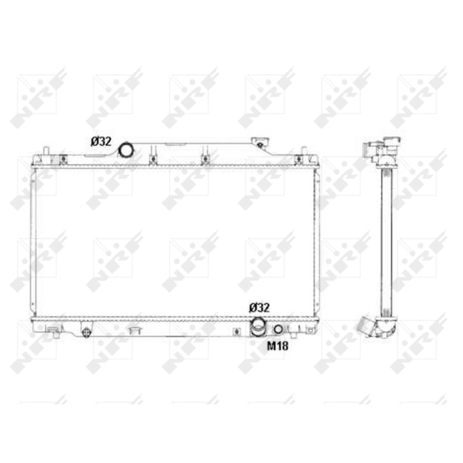 Radiatore NRF 53439