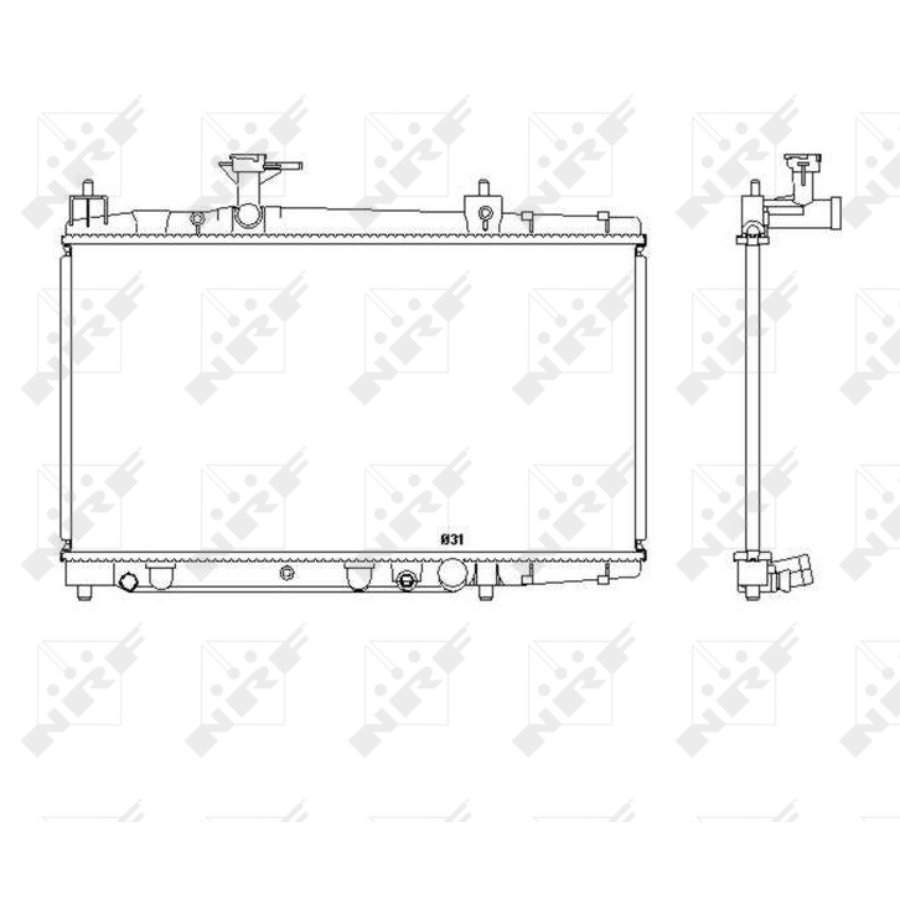 Radiatore NRF 53448
