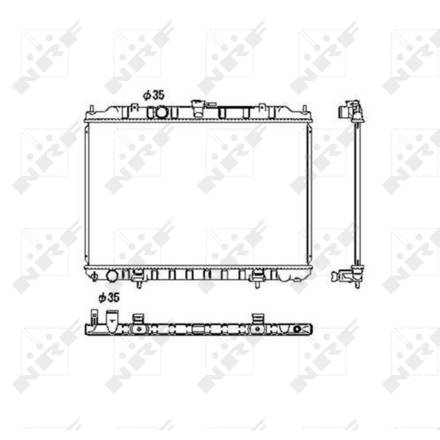 Radiatore NRF 53452