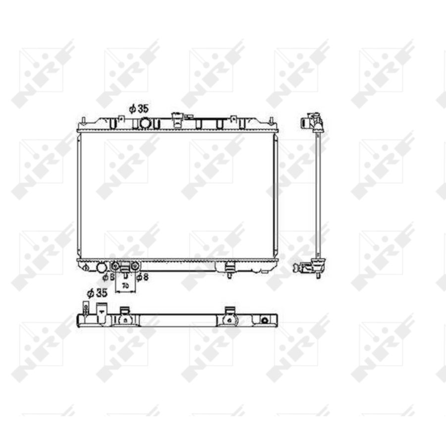 Radiatore NRF 53453