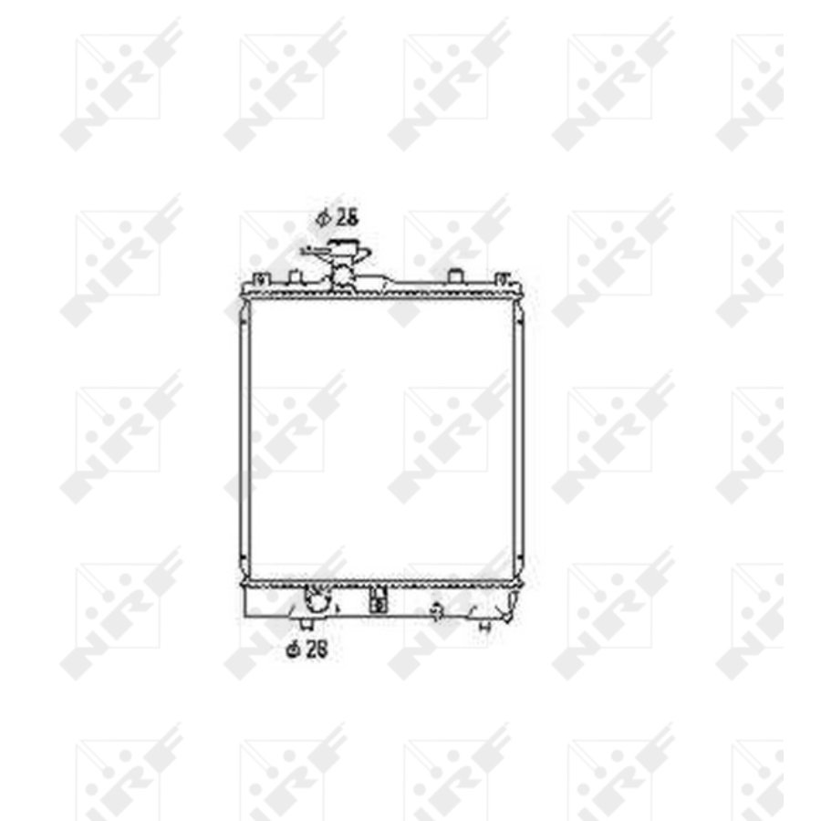 Radiatore NRF 53456
