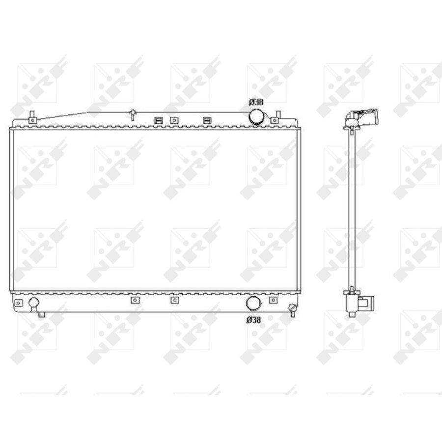 Radiatore NRF 53466