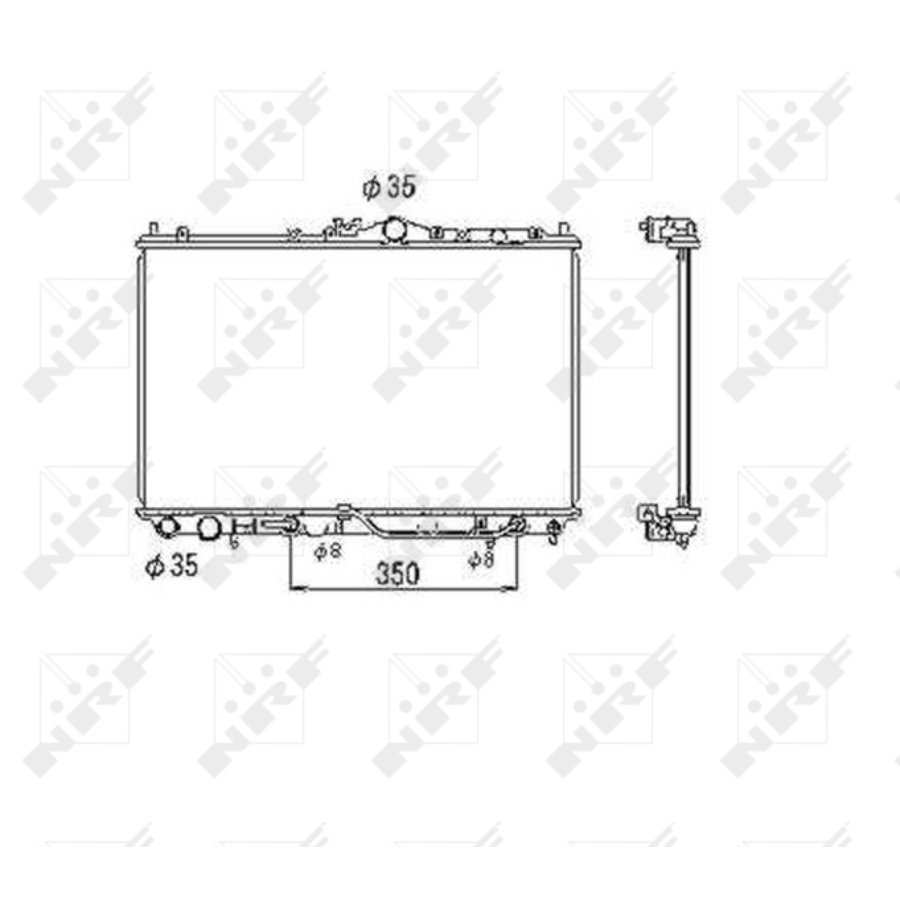 Radiatore NRF 53469