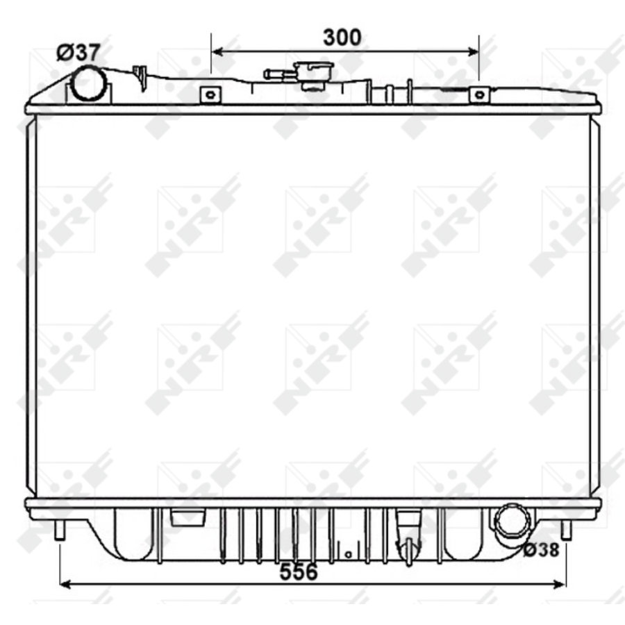 Radiatore NRF 53517